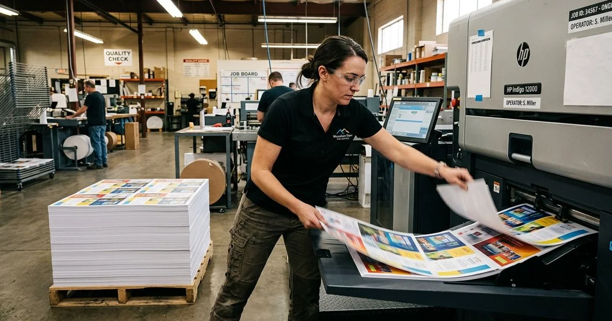 How Rush Print Jobs Work — And When to Call Instead of Ordering Online