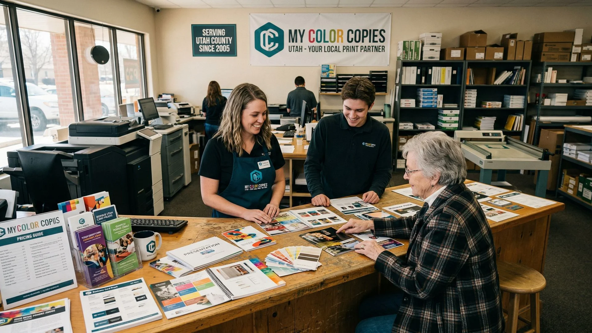 Color Printing services in Springville